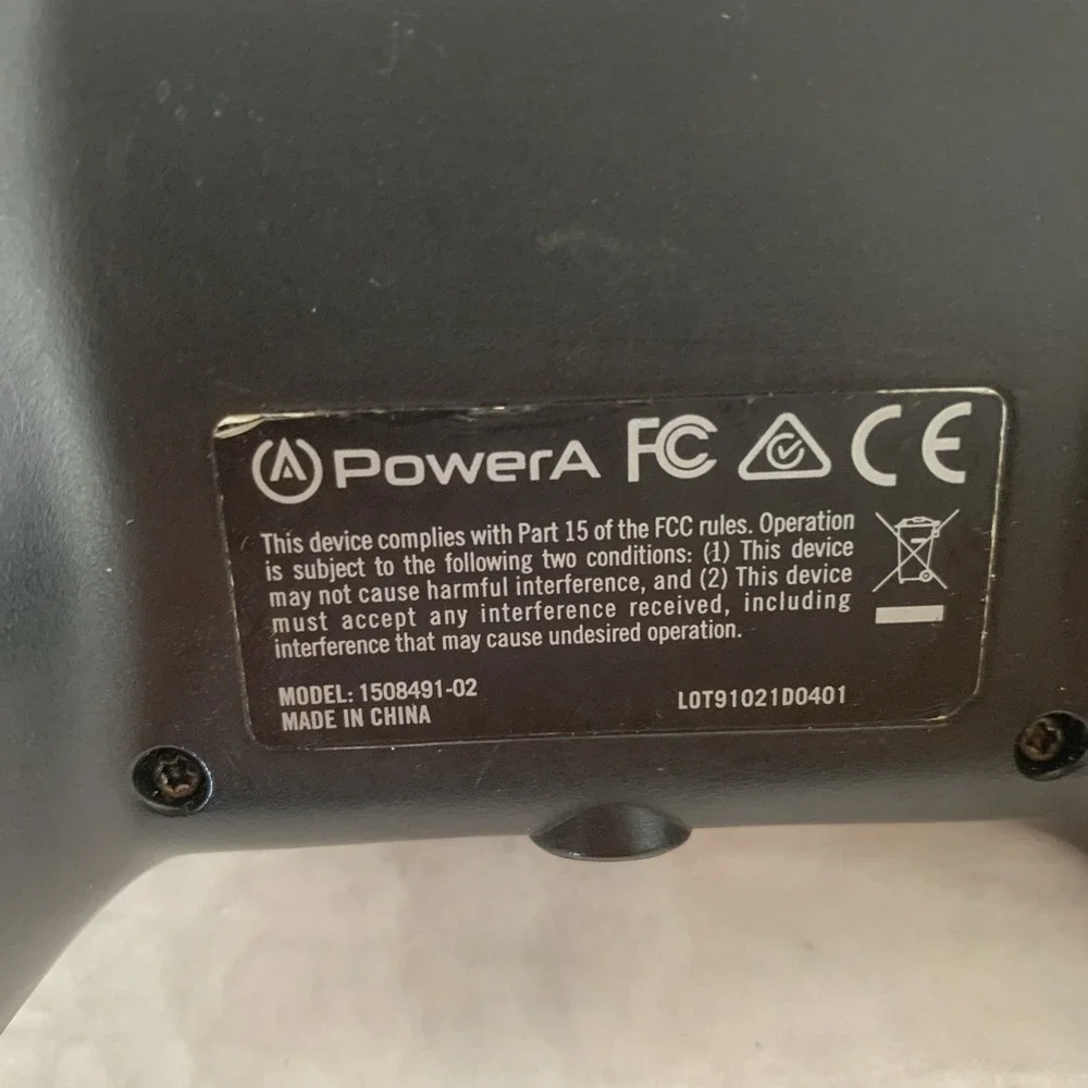 POWER A Wired Controller XBOX ONE PC No Cables - Untested